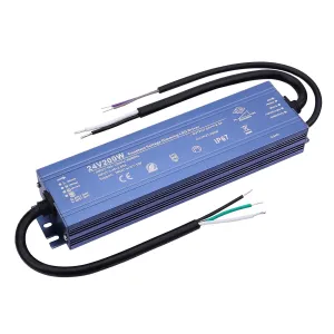 Constant Voltage 24V 200W 8,5A Dimmable LED Driver, Waterproof IP67 Transformer, AC 110V Triac Power Supply, LED Adapter for LED Light, Computer Project, Outdoor Light