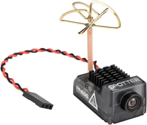 Crazepony Spotter V2 Micro FPV AIO Camera 5.8G with OSD Integrated Mic FOV170 Degree 700TVL Video Transmitter 40CH 20MW-200MW Adjustable VTX for Mini FPV RC Drone