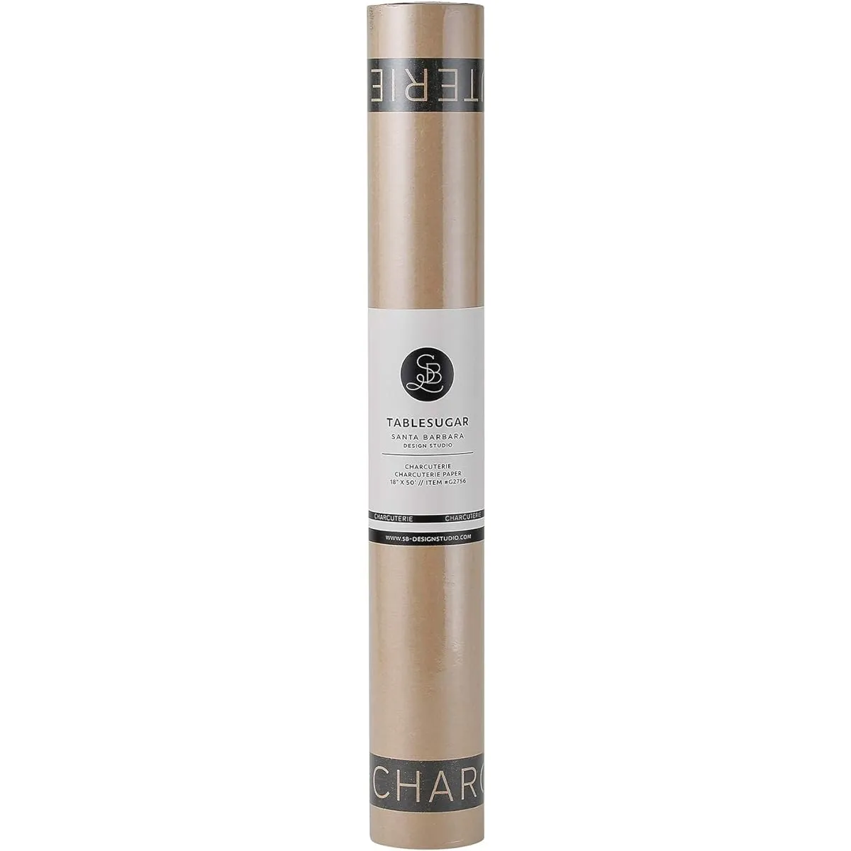 Creative Brands Sugar Charcuterie Paper Table Runner Roll 50' x 18" Kraft (G2756)