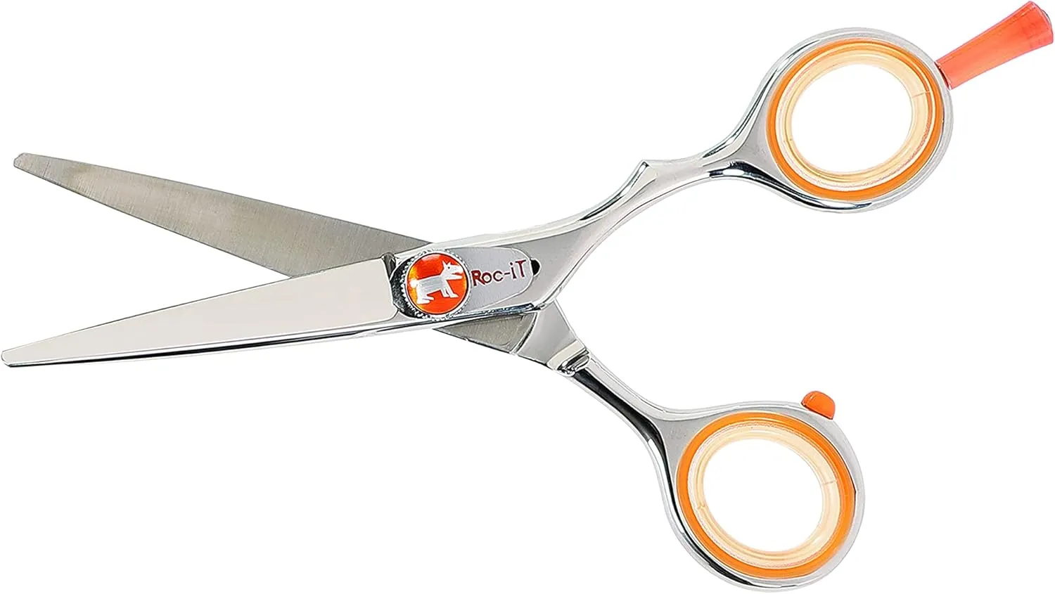 Cricket Centrix Roc-It Dog Professional Stylist 5” Hair Cutting Shears and 30T Thinning Hair Cutting Scissors Duo Set, Salon Barber Supplies for Women and Men Haircut