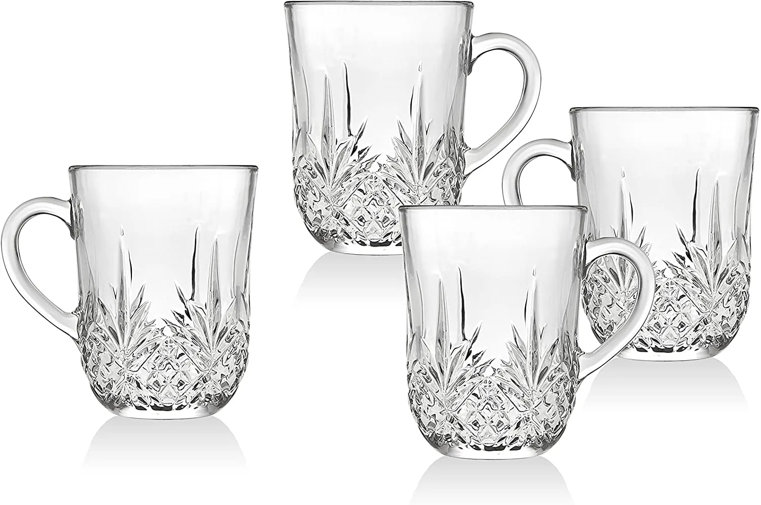 Crystal Clear Dinnerware Set of 4