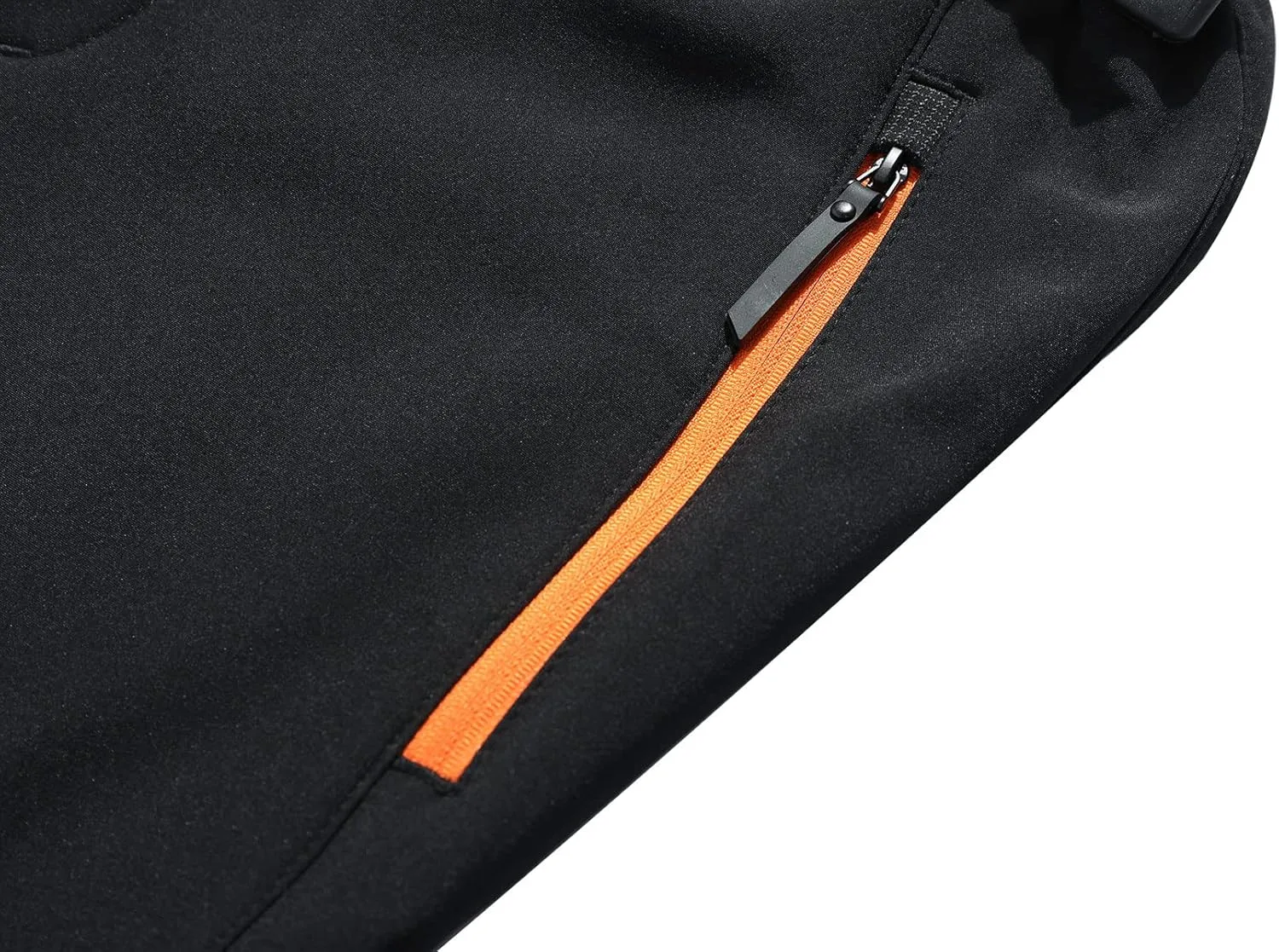 DAFENGEA Women's Snow Ski Pants Fleece Hiking Waterproof Windproof Softshell Outdoor Snowboard Pants