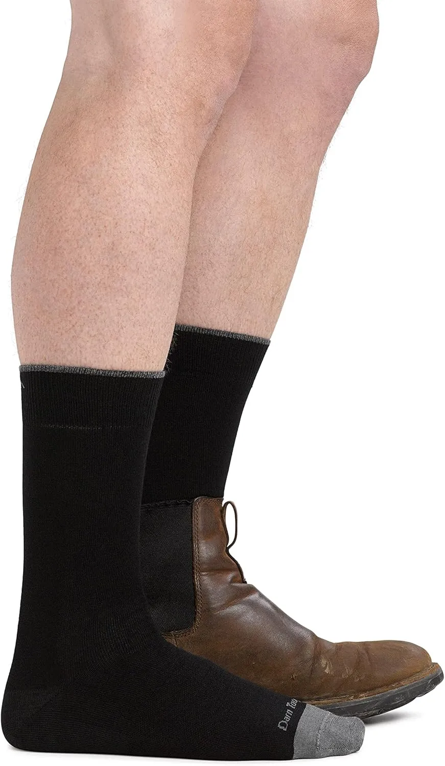 Darn Tough Men's Solid Crew Lightweight Sock (Style 6032) -