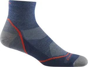 Darn Tough (Style 1991) Men's 1/4 Sock Lightweight with Cushion Hike Trek Sock