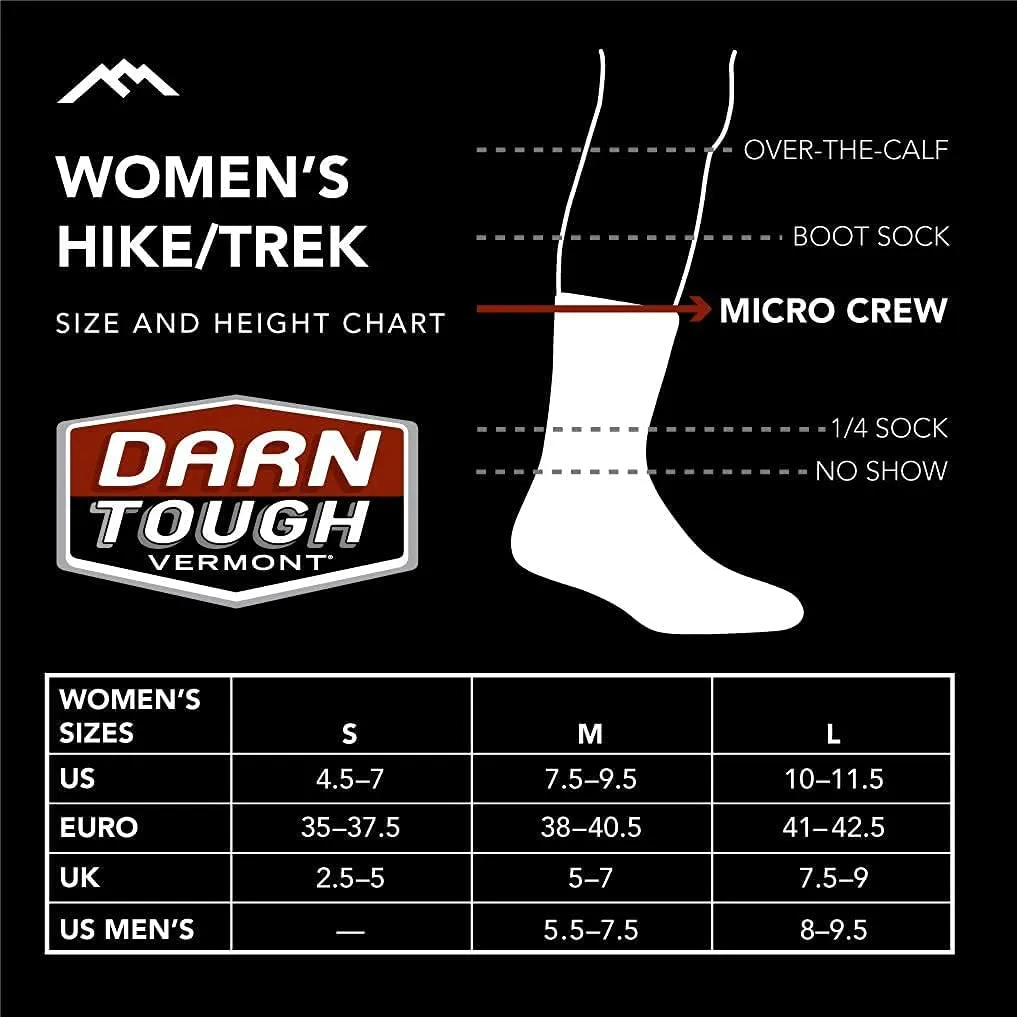 Darn Tough Women's Top Down Solid No Show Invisible Lightweight Lifestyle Sock (Style 6044) -