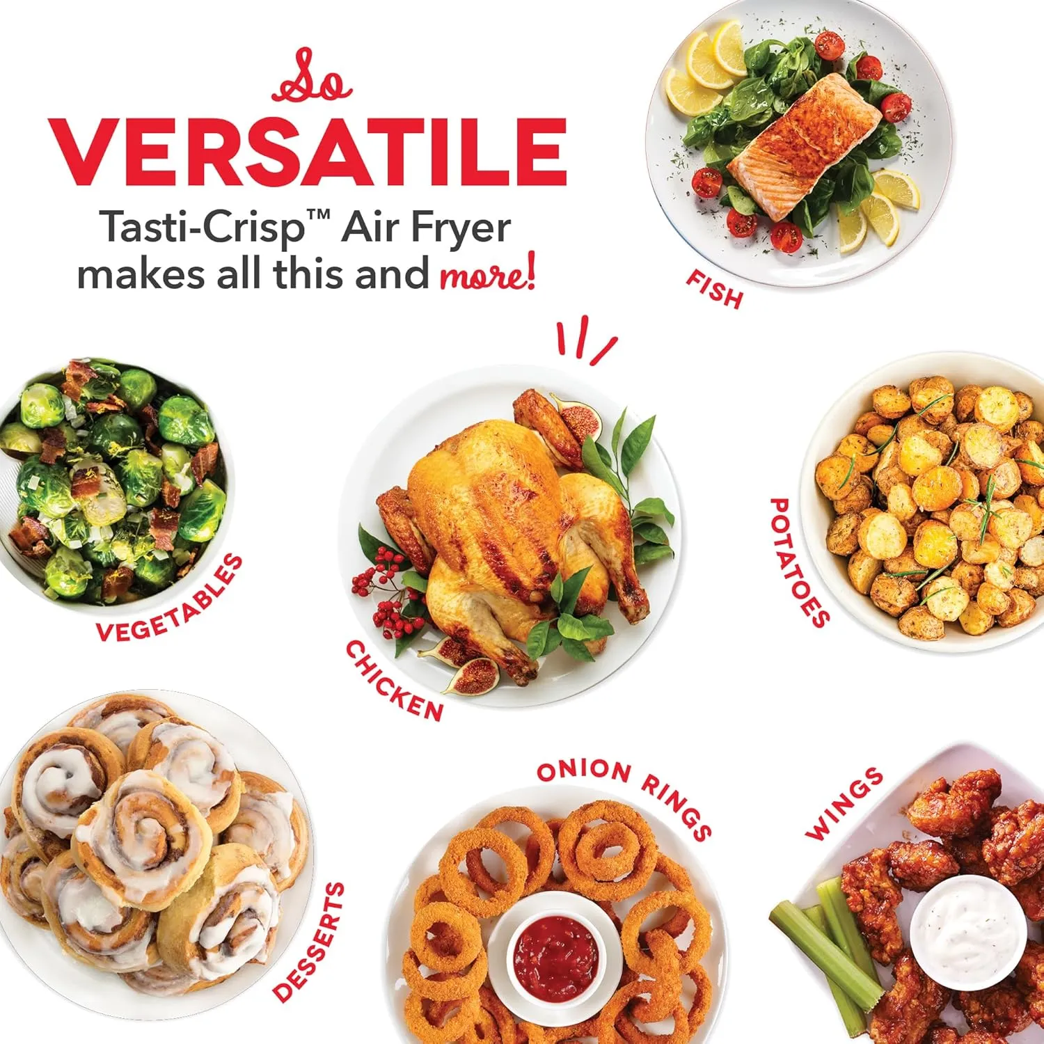 DASH Tasti-Crisp™ Express Air Fryer Oven, 2.6 Qt., White – Compact Air Fryer for Healthier Food in Minutes, Ideal for Small Spaces - Auto Shut Off, Analog, 1000-Watt