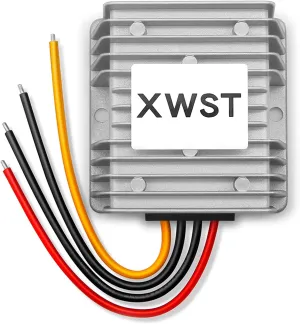 DC 48V 36V to DC 5V Step Down Voltage 5Volts Reducer Regulator Output 20A 100W Buck Converter Power Converter Module for Auto Car Truck Vehicle Boat Solar System (36V 48V-5V-20A)