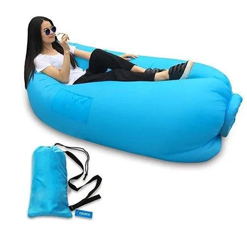 Deal of the hour Portable Tested Lounger Camping Sofa Inflatable