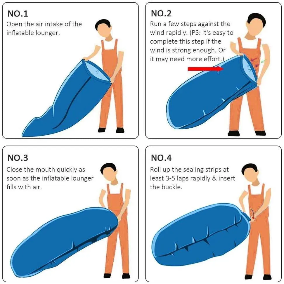 Deal of the hour Portable Tested Lounger Camping Sofa Inflatable