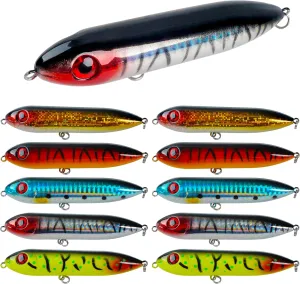 Demon Dragon Catfish Floats Rattling Line Float Lure Catfish Spook Rattle Santee Rig for Lake River Bank Catfishing Tackle, 5/10pcs