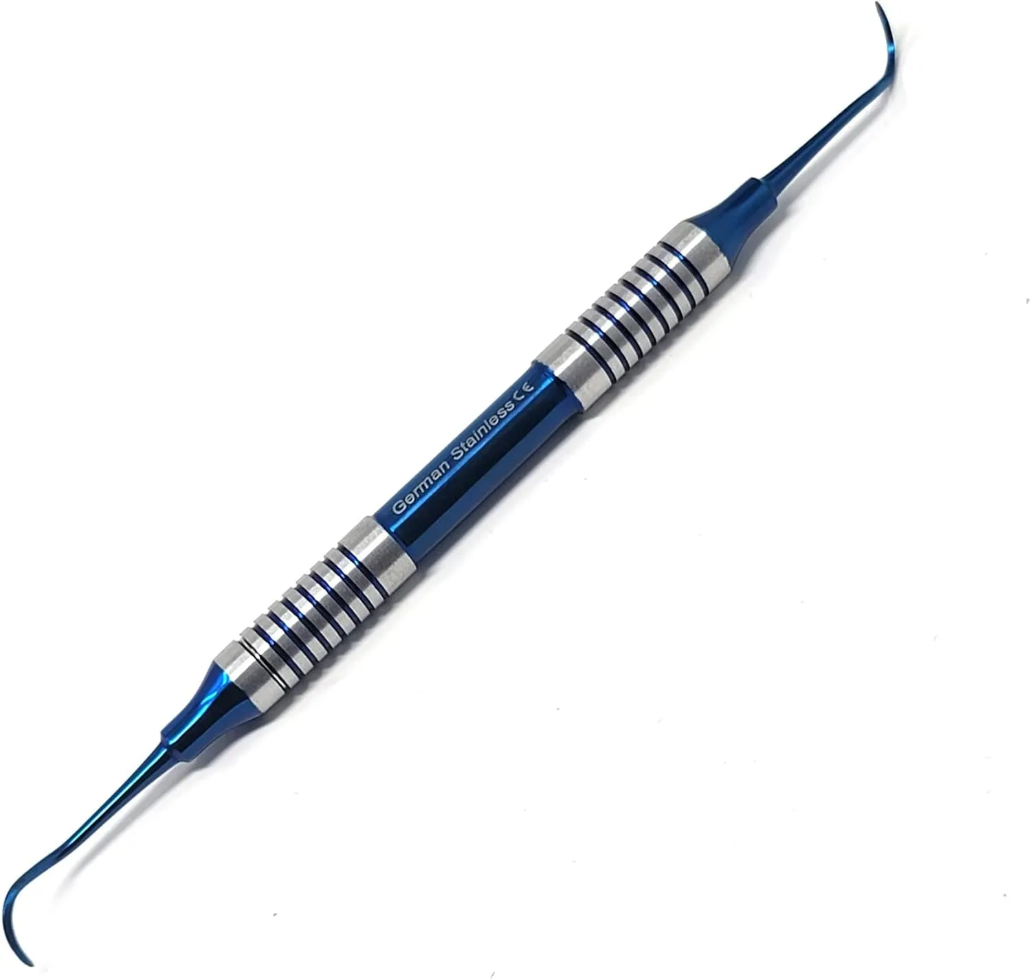 Dental Sickle Scalers Double Ended Probes Made of Stainless Steel Oral Hygiene Care Professional Tools Set, Medical Dental Veterinary Instruments (Blue Montana Jack)