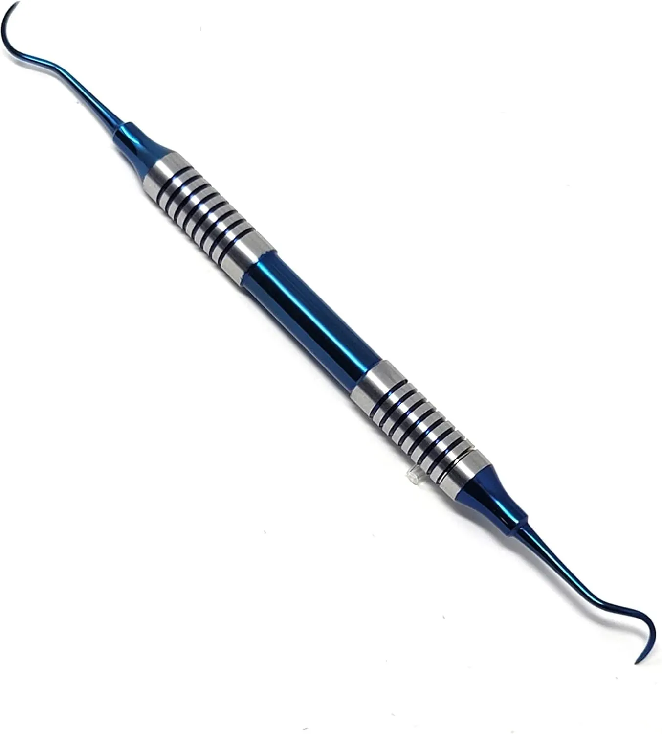 Dental Sickle Scalers Double Ended Probes Made of Stainless Steel Oral Hygiene Care Professional Tools Set, Medical Dental Veterinary Instruments (Blue Montana Jack)