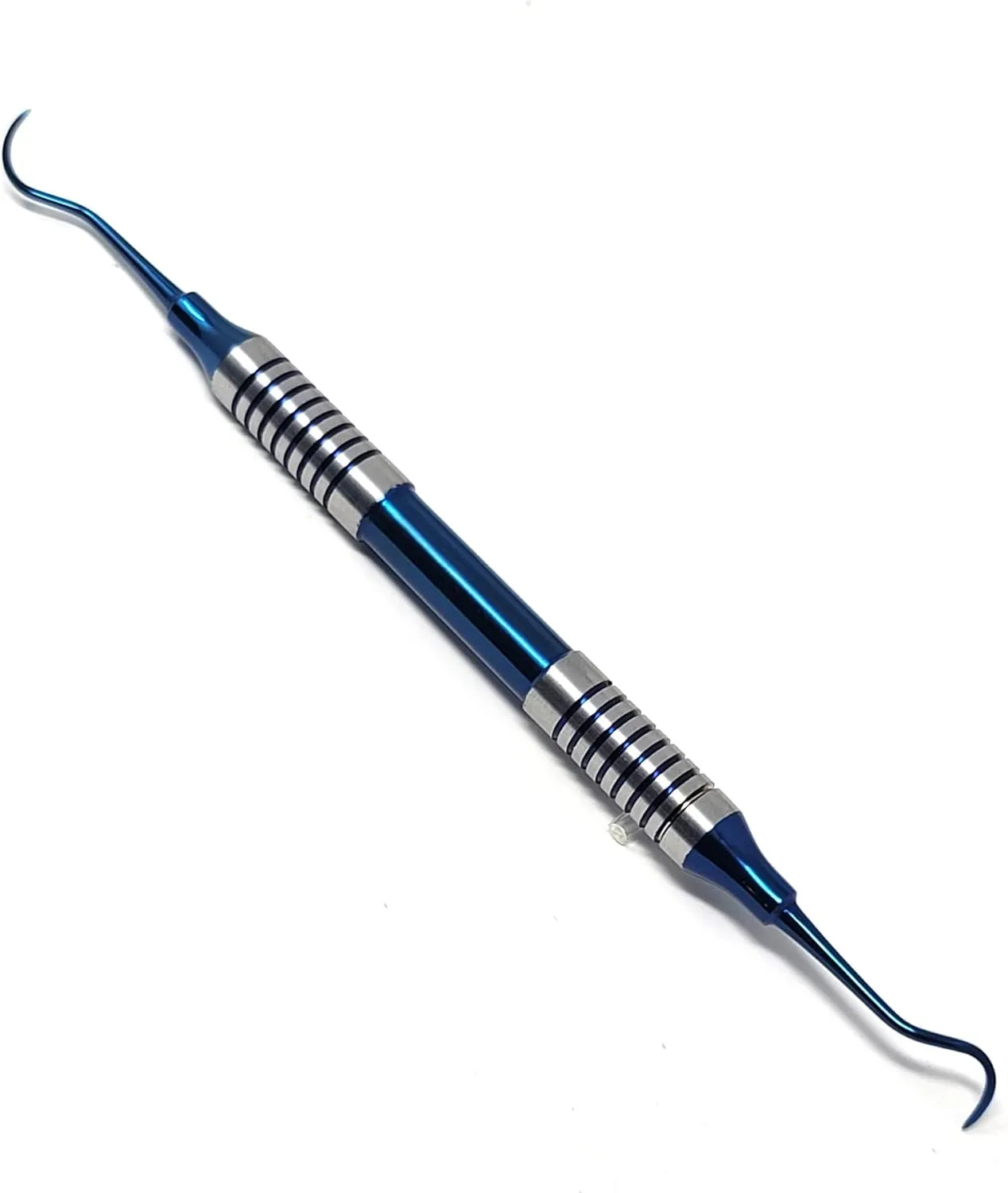 Dental Sickle Scalers Double Ended Probes Made of Stainless Steel Oral Hygiene Care Professional Tools Set, Medical Dental Veterinary Instruments (Blue Montana Jack)