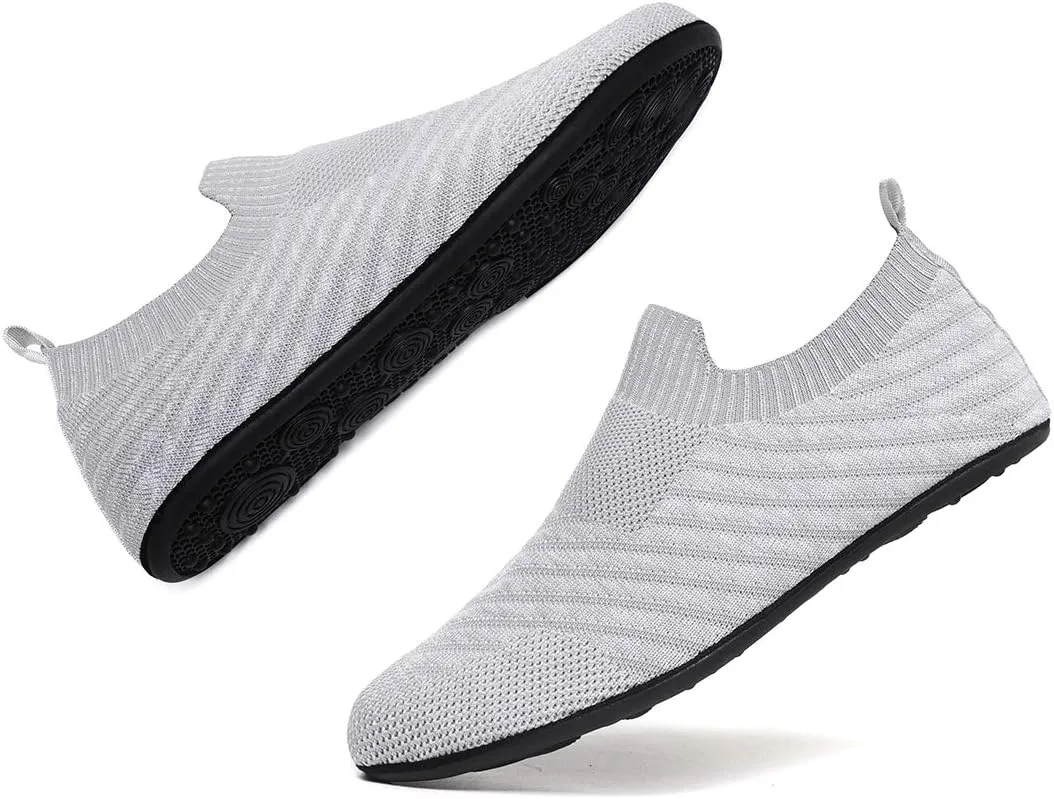 ditont Non-Slip Indoor House Slippers Lightweight Comfortable Grip House Home Shoes for Men Women
