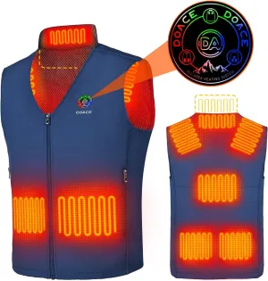 DOACE Heated Vest for Men & Women, Smart heated Jacket (Battery Not Included)