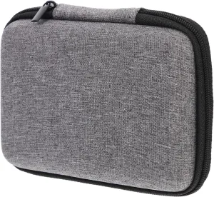 DOITOOL 4pcs Microphone Storage Bag Hard Dsl Cable Charger Bag Organizer Theremin Lavalier Cloth Bags Travel