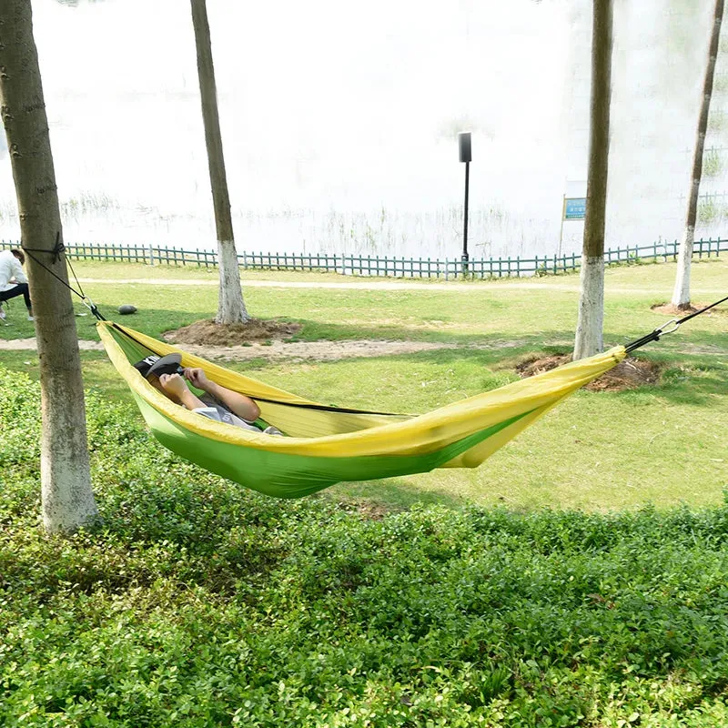 Double Anti-Mosquito Hammock - Durable 2-Person Sleeping Hammock with Mosquito Net for Outdoor Camping and Leisure