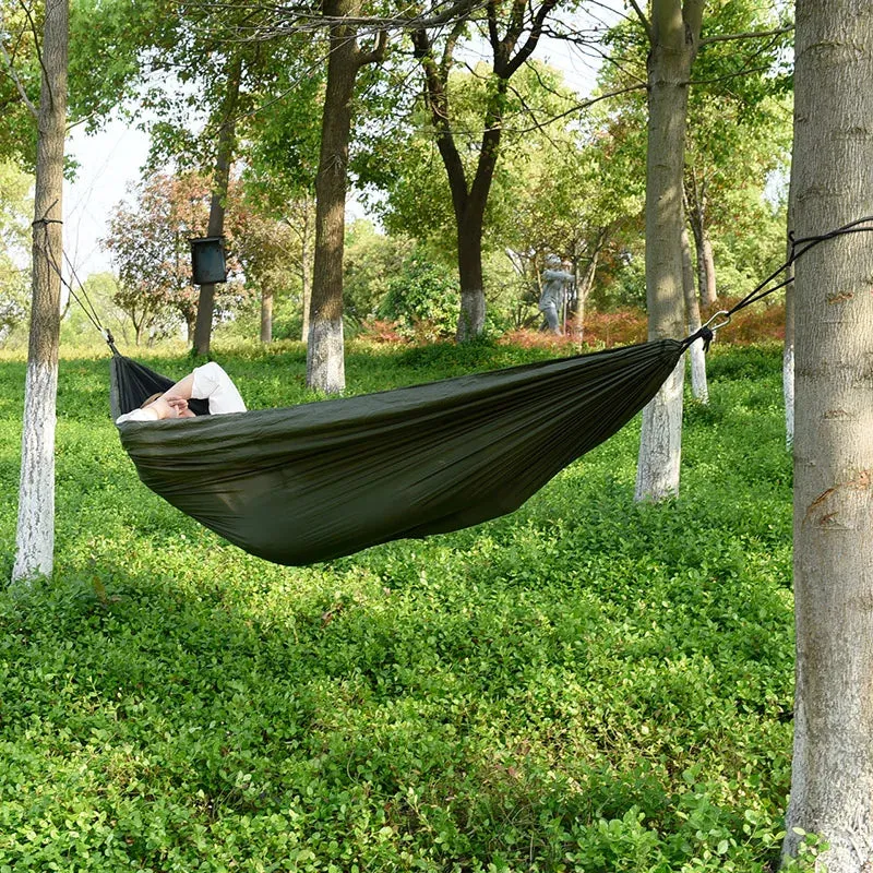 Double Anti-Mosquito Hammock - Durable 2-Person Sleeping Hammock with Mosquito Net for Outdoor Camping and Leisure