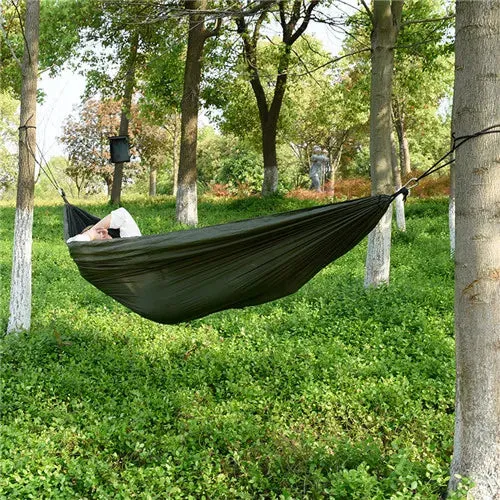 Double Anti-Mosquito Hammock - Durable 2-Person Sleeping Hammock with Mosquito Net for Outdoor Camping and Leisure
