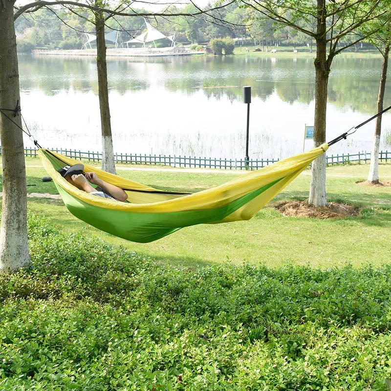 Double Anti-Mosquito Hammock - Durable 2-Person Sleeping Hammock with Mosquito Net for Outdoor Camping and Leisure