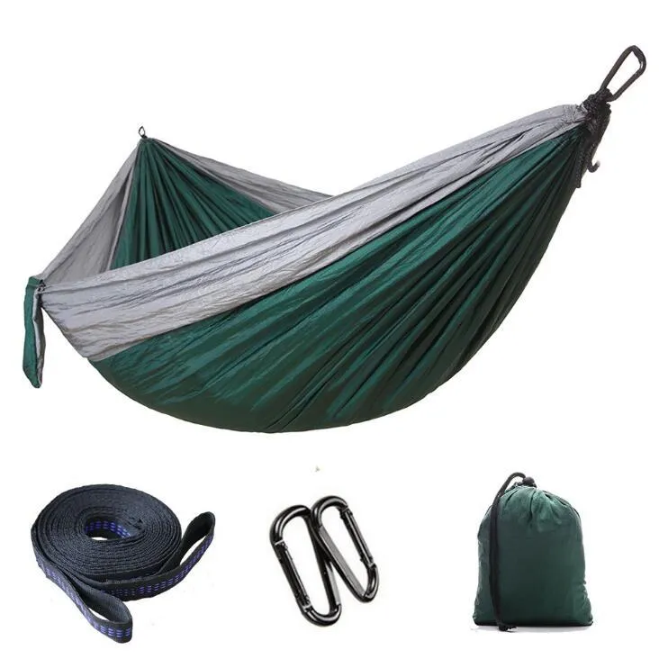 Double Nylon Parachute Safe Portable Hammock Ultralight Resistant Price slash