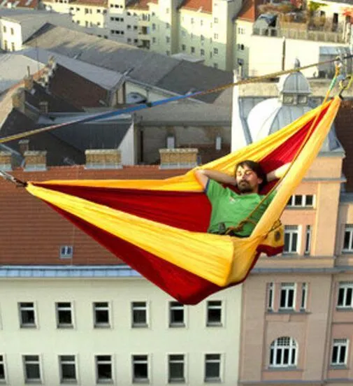 Double Nylon Parachute Safe Portable Hammock Ultralight Resistant Price slash
