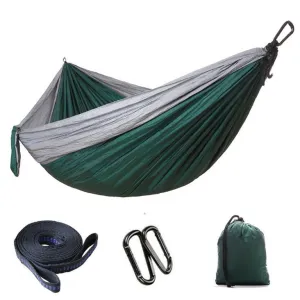 Double Nylon Parachute Safe Portable Hammock Ultralight Resistant Price slash