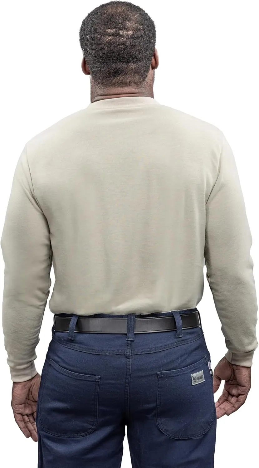 DRIFIRE CAT1 Ultra-Lightweight Long Sleeve Baselayer | Flame-Resistant, Rapid Moisture-Wicking, Odor Control | Arc Protection