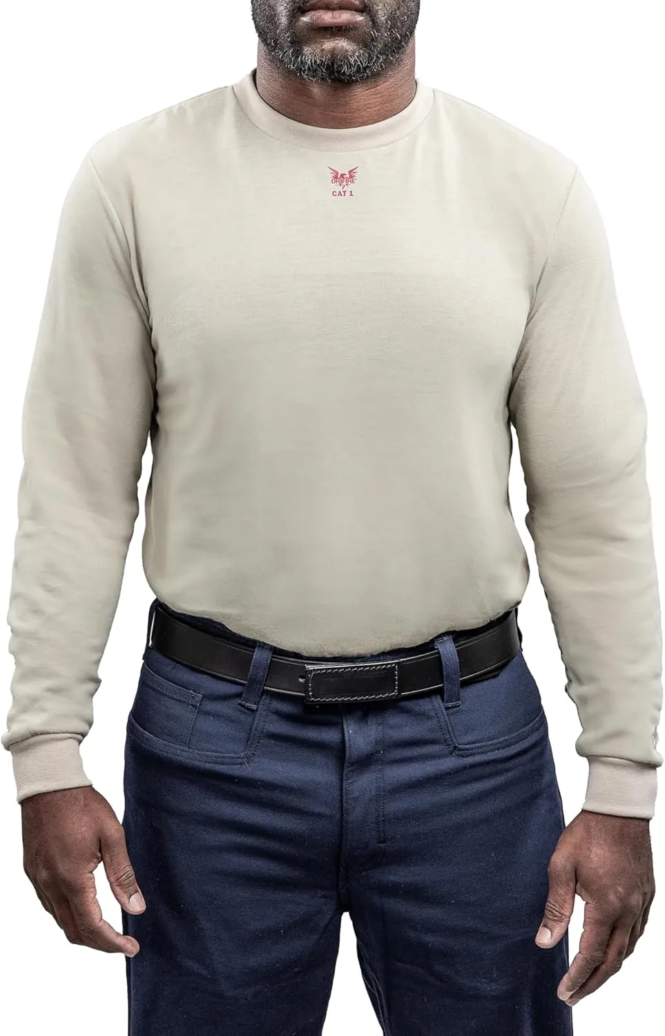 DRIFIRE CAT1 Ultra-Lightweight Long Sleeve Baselayer | Flame-Resistant, Rapid Moisture-Wicking, Odor Control | Arc Protection