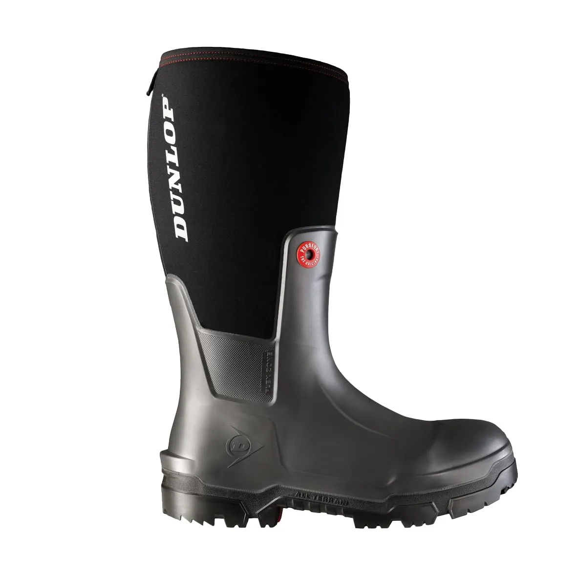 DUNLOP Protective Footwear, Snugboot Pioneer, Precision Engineered Snugfit, Lightweight and Breathable Purofort Upper, 100% Waterproof, Slip Resistant, OD60A93.09, Size 9 US