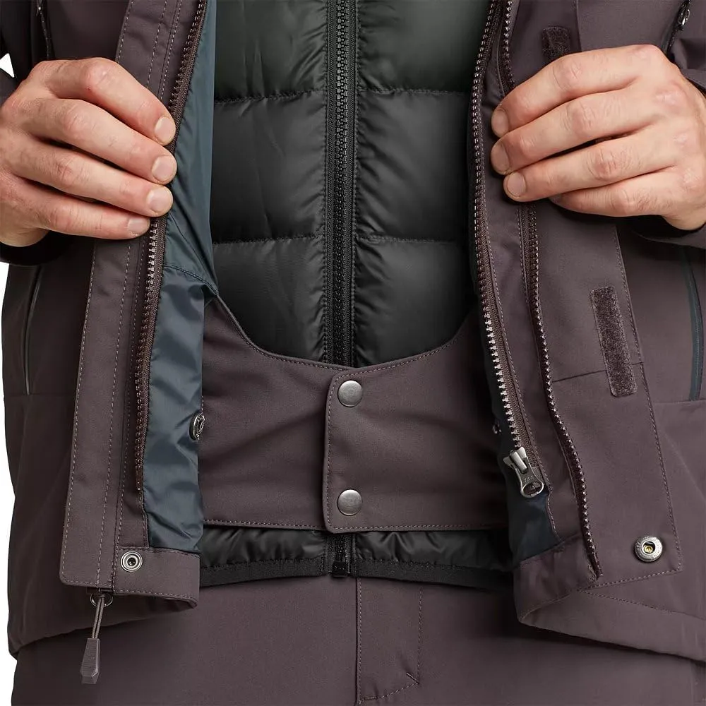 Eddie Bauer Men's Powder Search 2.0 3-In-1 Waterproof Ski Jacket