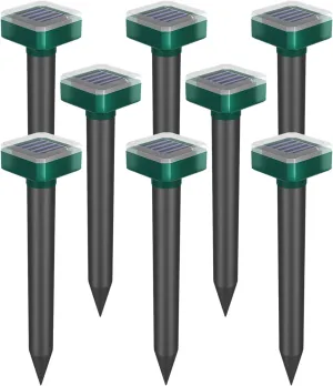 Effective Solar Deer Repellent Outdoor - Ultimate Deer Deterrent Devices for Your Yard, Keep Deer Away with High-Tech Deer Repeller for Yard,Deer Repellent Devices Outdoor Pet Safe
