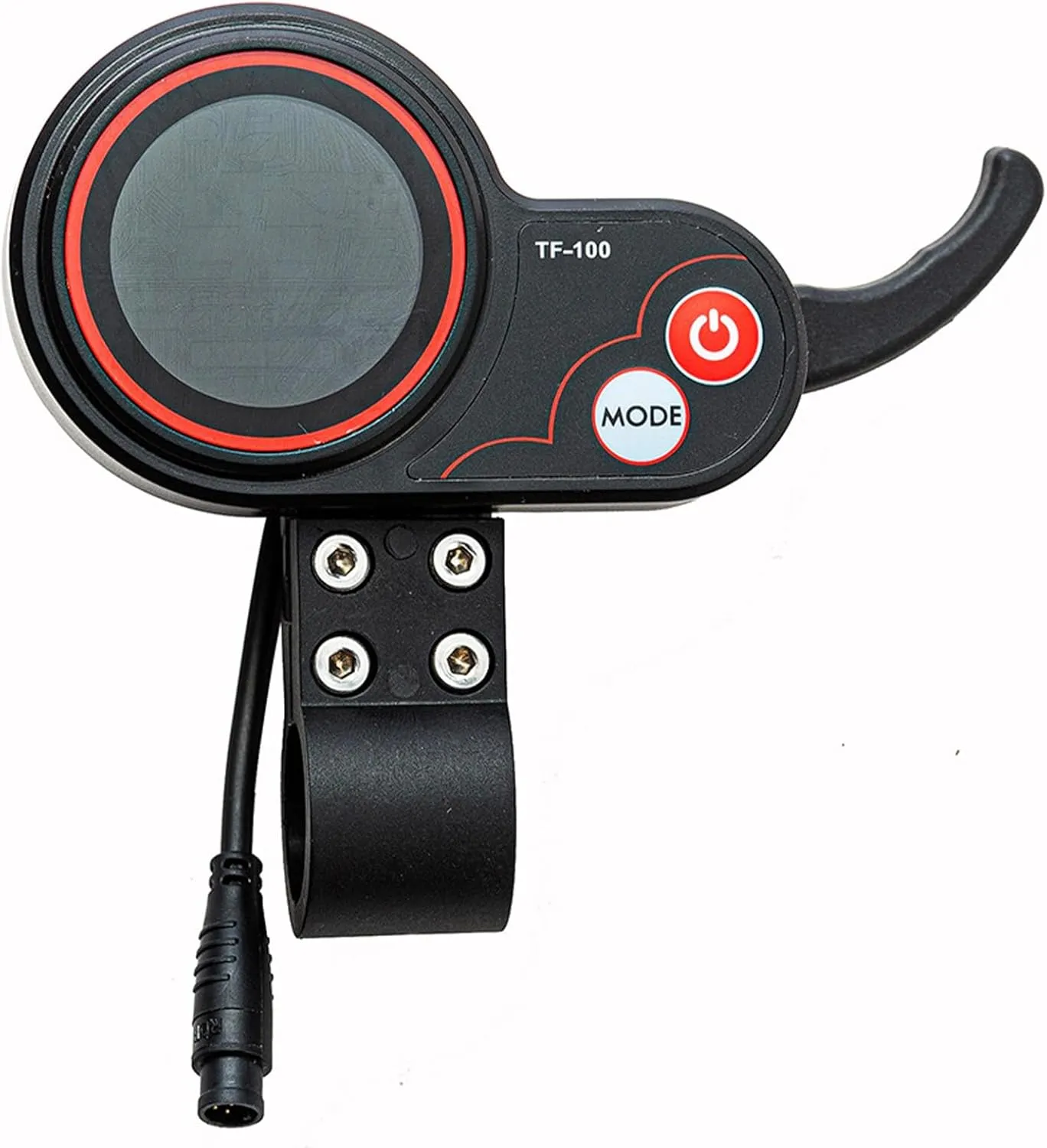 Electric Thumb Throttle, 48V TF-100 Display, 6 Pin Communication, Compatible with KUGOO M4 Electric Scooter, Scooter Controller Parts Replacement, 6-pin