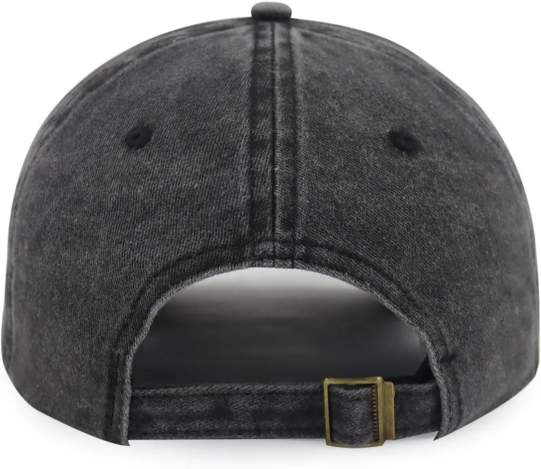 Embroidered City Football Hat for Men Women, Adjustable Unisex Cotton Fans Baseball Cap