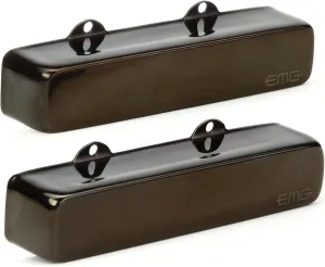 EMG Robert Trujillo RT Rip Tide J Bass Guitar Pickup Set, Black Chrome (7090.00)