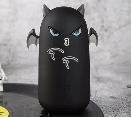 emie X-monster 10000mAh Portable Charger, 2A Quick Charge External battery  for iphone6 7 8plus, sumsungLED eyes cute Power Bank