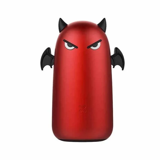 emie X-monster 10000mAh Portable Charger, 2A Quick Charge External battery  for iphone6 7 8plus, sumsungLED eyes cute Power Bank