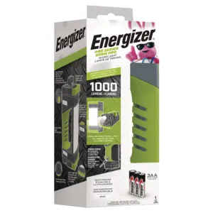 Energizer® Pro Series Work Light, Rechargeable Lithium Ion/3 AA Batteries (Included), Gray/Green