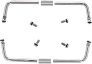 Ewatchparts 1 Set Pam Radiomir 210 Bar Screw Connector Tube Compatible With Panerai GMT Watch Stainless Steel