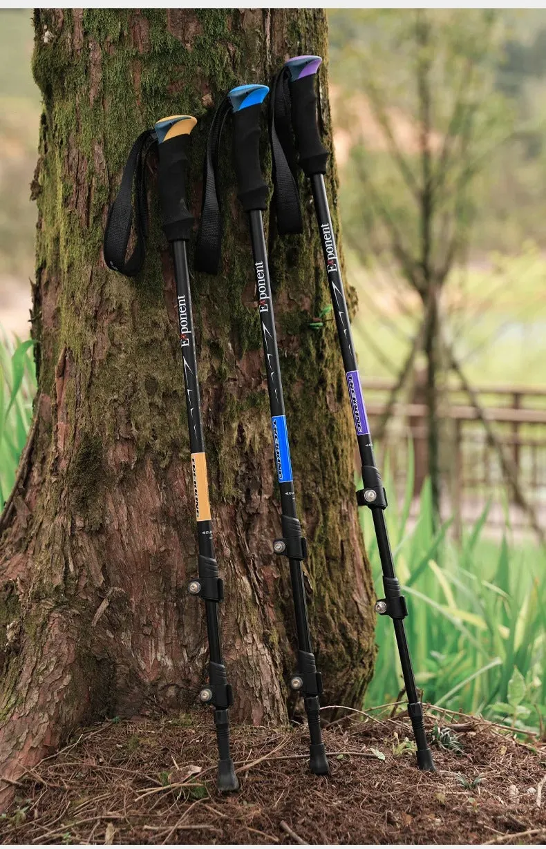 Exponent Aluminium Alloy Adjustable Hiking/Trekking Pole Stick