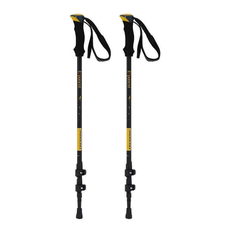 Exponent Aluminium Alloy Adjustable Hiking/Trekking Pole Stick