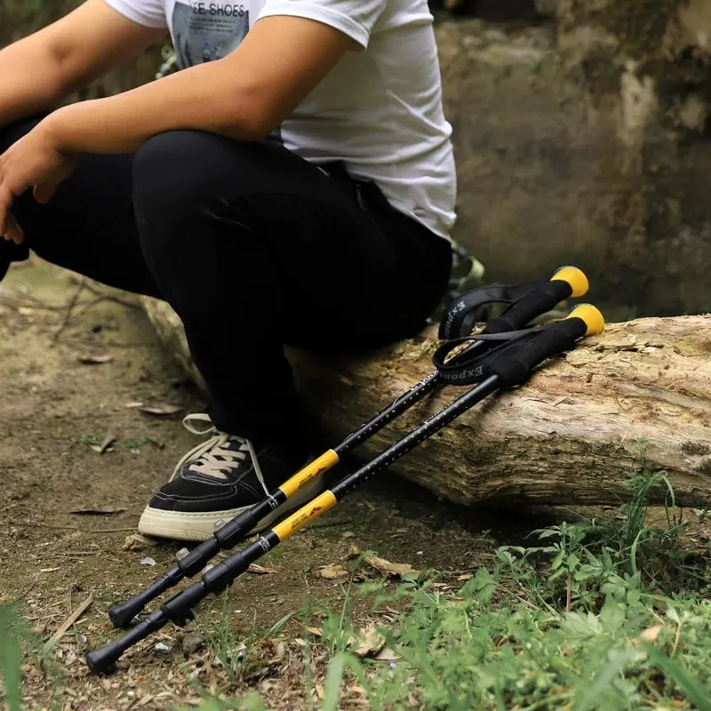 Exponent Aluminium Alloy Adjustable Hiking/Trekking Pole Stick