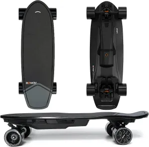 EXWAY Wave Electric Skateboard with Remote, Top Speed of 23 Mph, Quick-Swap Battery, 440 LBS Max Load, IP55 Waterproof, Cruiser for Adults & Teens