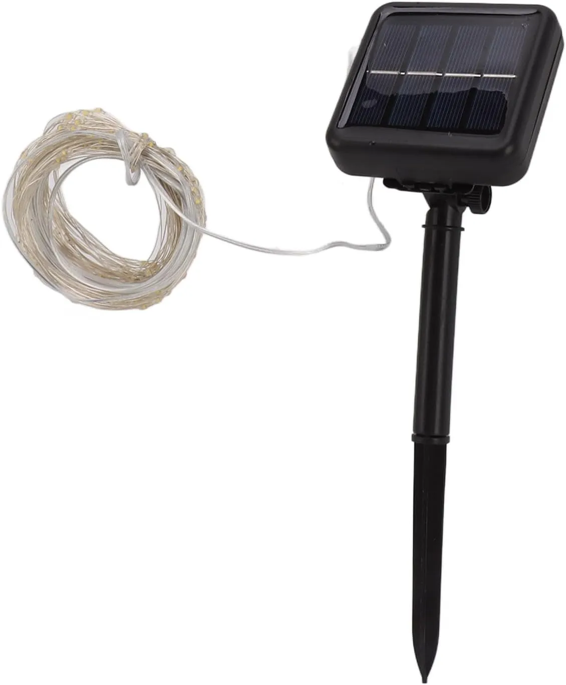 Fabater LED Solar Strip Lights, 200 LEDs Adjustable Height Solar Rope Lights for Pool Hawaiian Jungle Party, Patio Beach, Outdoor Solar Lights Decorative Lighting