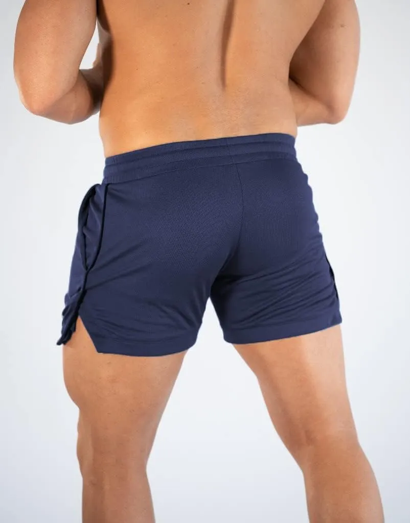 FLYFIREFLY Men's Gym Workout Shorts Running Lightweight Athletic Short Pants Bodybuilding Training