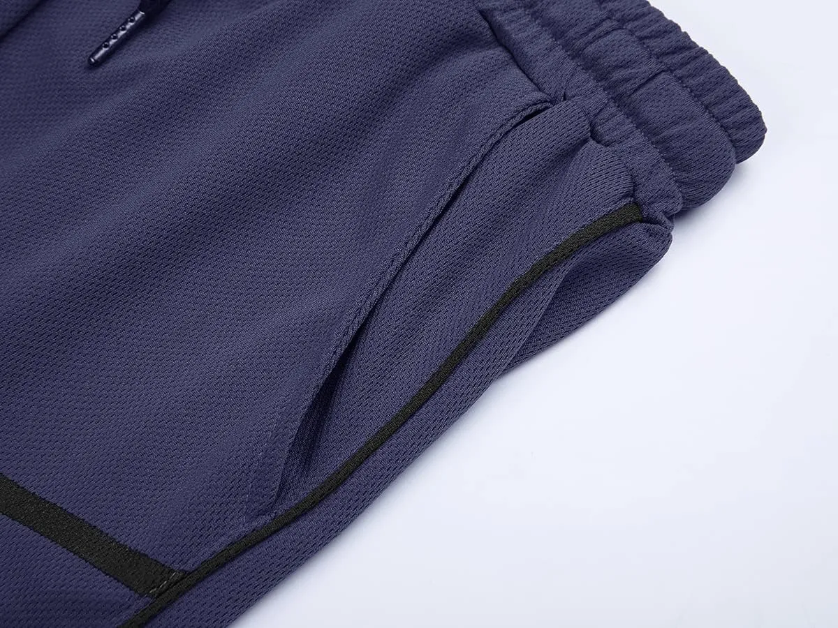 FLYFIREFLY Men's Gym Workout Shorts Running Lightweight Athletic Short Pants Bodybuilding Training