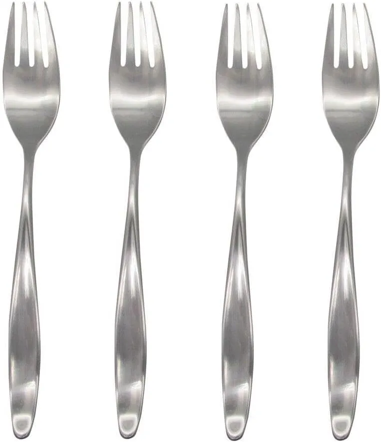 For Lauffer Design 2 / Design II 18/8 Stainless Steel Dinner Fork (Set of Four)