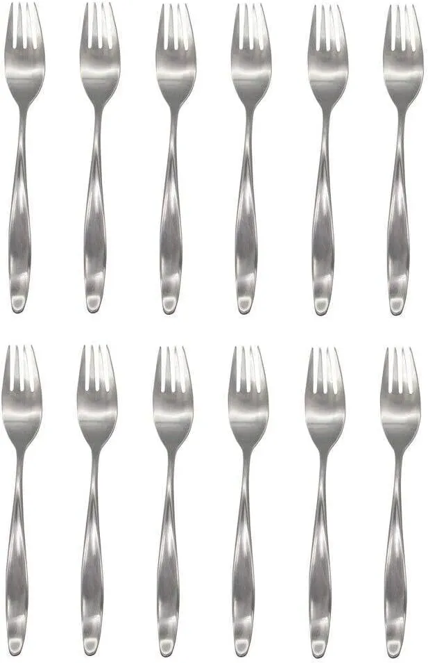 For Lauffer Design 2 / Design II 18/8 Stainless Steel Dinner Fork (Set of Twelve)