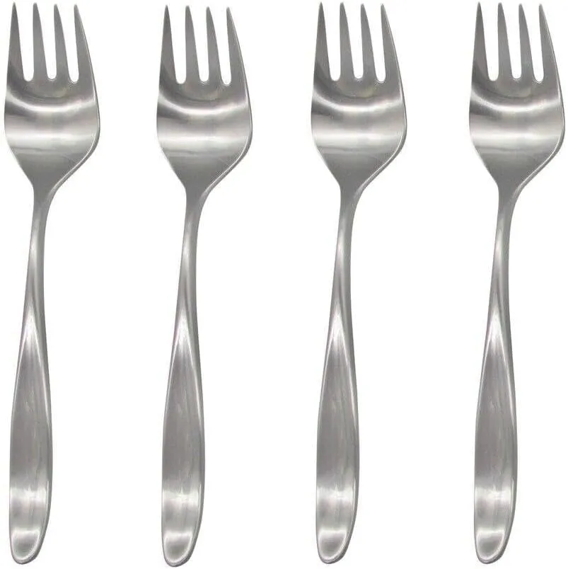 For Lauffer Design 2 / Design II 18/8 Stainless Steel Salad Fork (Set of Four)