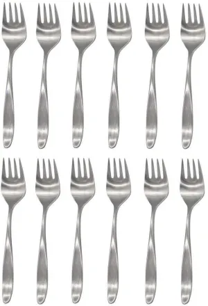 For Lauffer Design 2 / Design II 18/8 Stainless Steel Salad Fork (Set of Twelve)